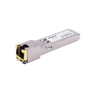 10/100/1000BASE-T SFP Copper RJ-45 100m Transceiver Module