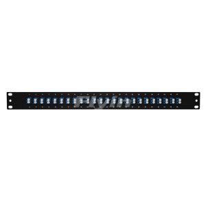 48 Fibers Single Mode, 24 x LC UPC Duplex 1U 19'' Fiber Adapter Panel62398a25a5e53.jpg