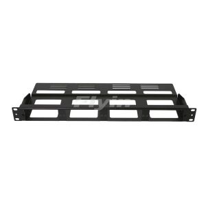 96 Fibers 1U Rackmount Pannel, Holds up to 4 Cassettes